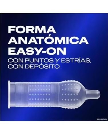 DUREX MUTUAL CLIMAX PRESERVATIVOS ESTIMULANTES 12 UNIDADES