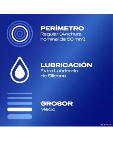 DUREX NATURAL PLUS EASY-ON PRESERVATIVOS 12 UNIDADES