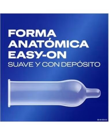 DUREX NATURAL PLUS EASY-ON PRESERVATIVOS 12 UNIDADES