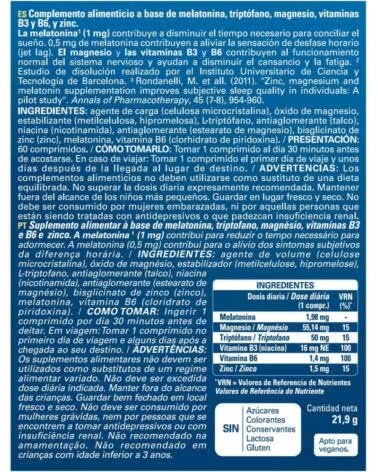 EPAPLUS MELATONINA FORTE + 1,98 MG AND TRYPTOPHAN 60 TABLETS
