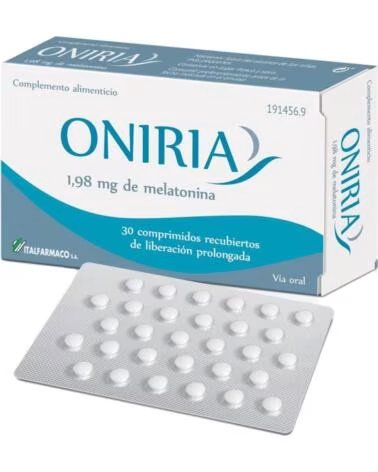ONIRIA MELATONIN 198 MG 30 TABLETS