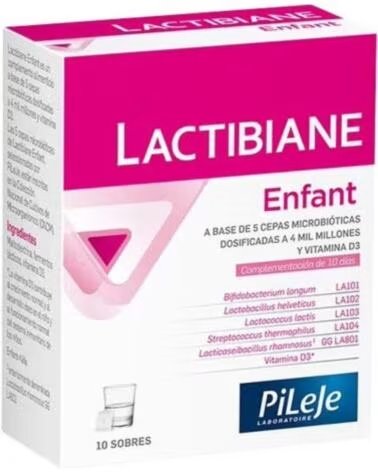 LACTIBIANE ENFANT FOOD SUPPLEMENT 10 SACHETS