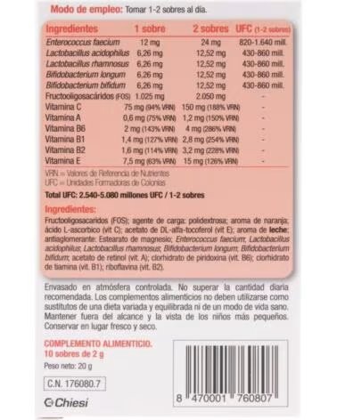 PRODUO STOP 10 SACHETS DIETARY SUPPLEMENT INTESTINAL FLORA