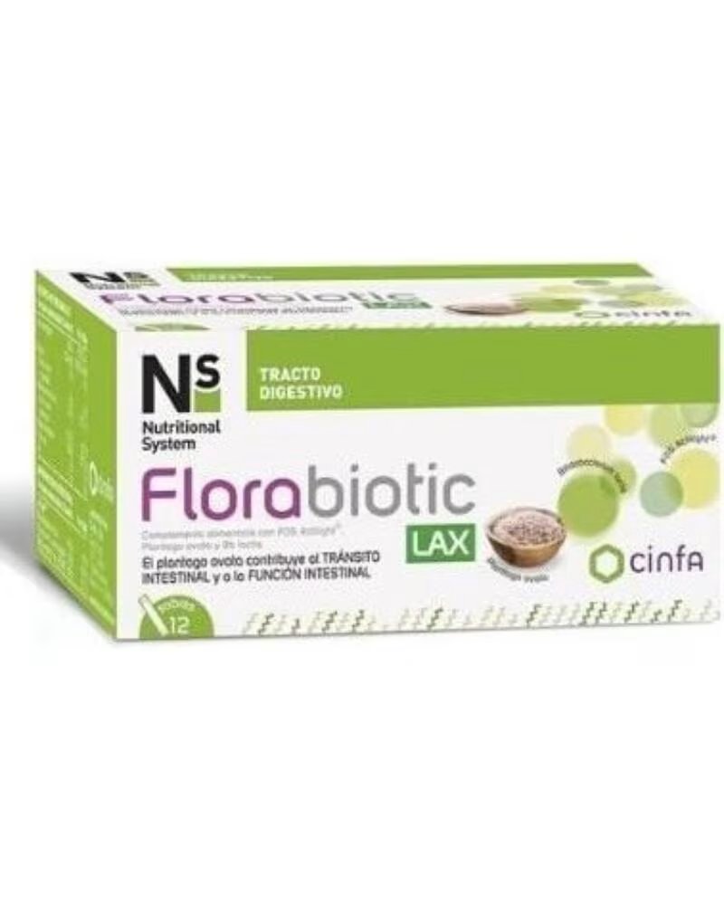 NS FLORABIOTIC LAX SUPLEMENTO ALIMENTAR 12 SAQUETAS