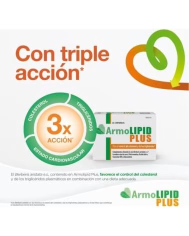 ARMOLIPID PLUS FOOD SUPPLEMENT 20 TABLETS