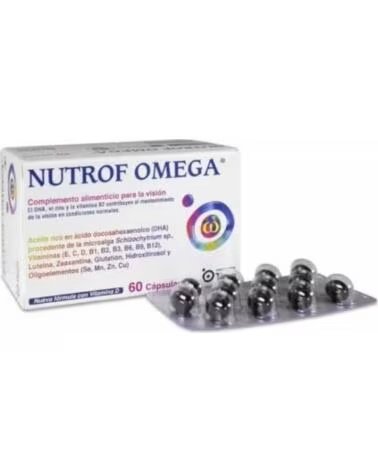 NUTROF OMEGA 60 CAPSULES FOOD SUPPLEMENT VISION