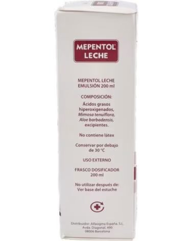 MEPENTOL MILK EMULSION 200 ML PREVENTION AND TREATMENT OF ULCERS