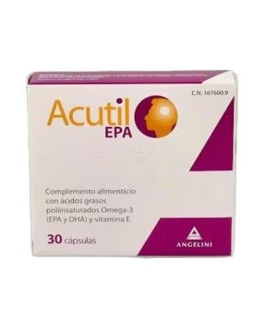 ACUTIL EPA FOOD SUPPLEMENT OMEGA 3 30 CAPSULES
