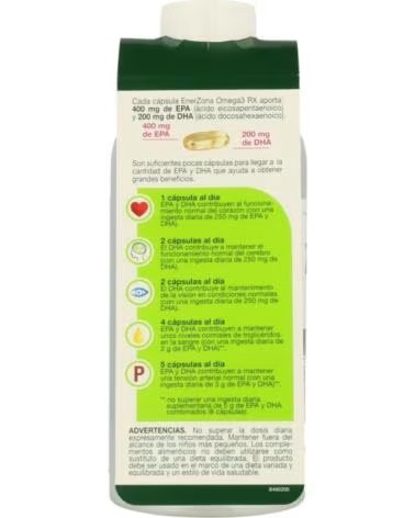 ENERZONA OMEGA 3 RX FOOD SUPPLEMENT FISH OIL 240 CAPSULES
