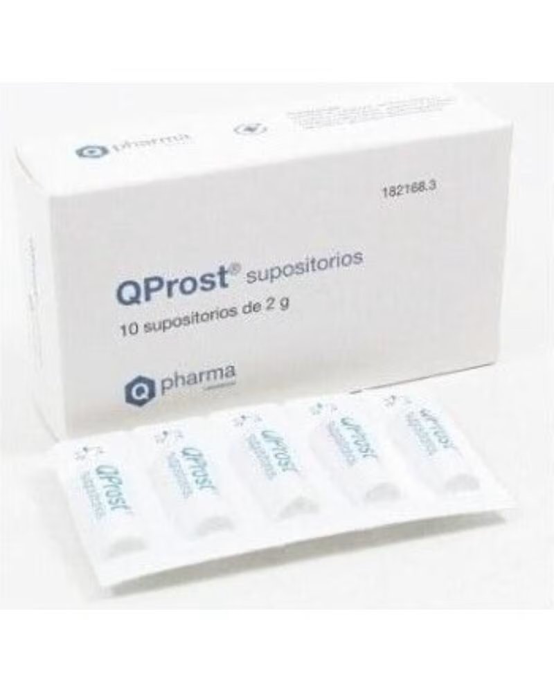 QPROST SUPPOSITORIES 10 UNITS