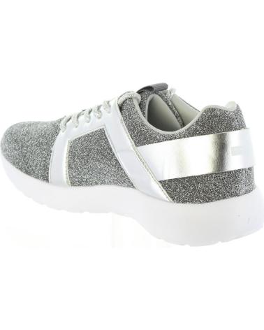 Sapatilhas de Mulher BASS3D 41436 GLITTER PLATA