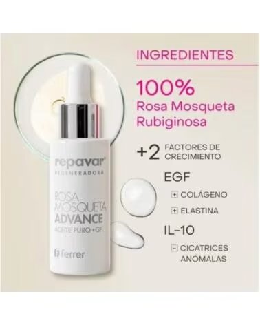 REPAVAR RÉGÉNÉRANTE ROSE MUSQUÉE ADVANCE HUILE PURE 15ML