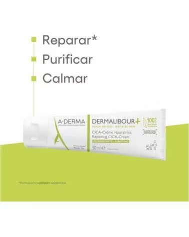 A-DERMA DERMALIBOUR+ CICA REPAIRING CREAM 50 ML