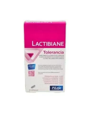 LACTIBIANE TOLÉRANCE FOOD SUPPLEMENT BASED ON PROBIOTICS 30 CAPSULES