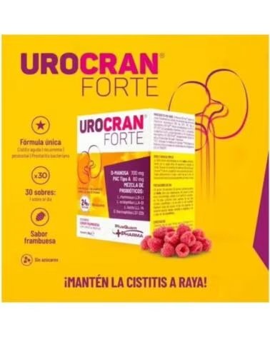 UROCRAN FORTE RASPBERRY FLAVOR 30 SACHETS