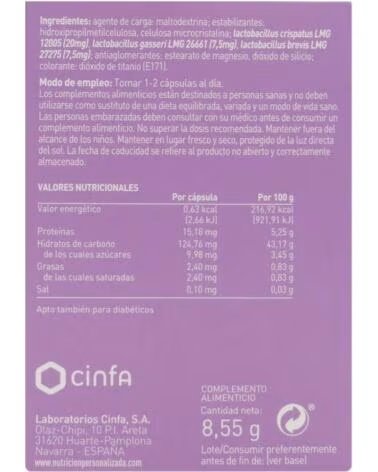 NS FEMIBIOTIC SUPLEMENTO ALIMENTAR 30 CÁPSULAS