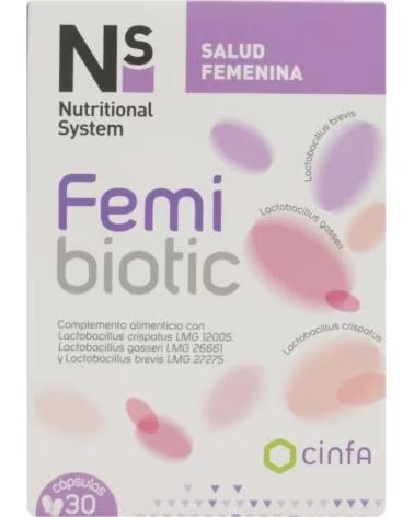 NS FEMIBIOTIC SUPLEMENTO ALIMENTAR 30 CÁPSULAS