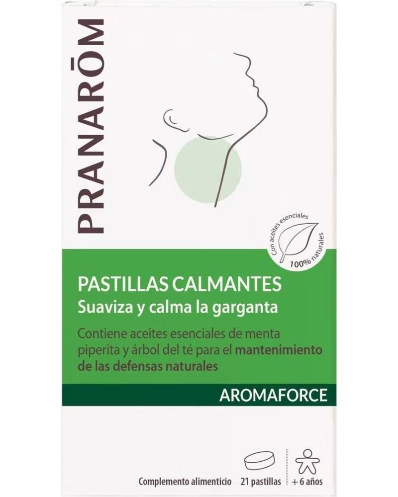 AROMAFORCE PASTILHAS PARA A GARGANTA 21UN