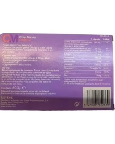 OFTAN MACULA OMEGA 90 CAPSULES OCULAR NUTRITIONAL SUPPLEMENT