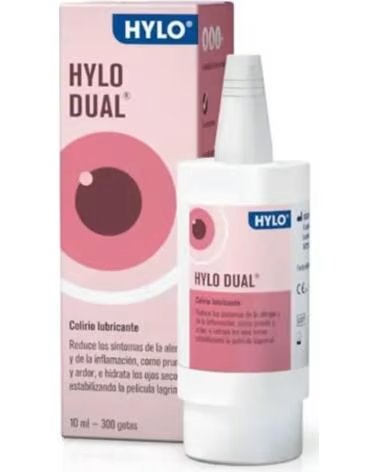HYLO DUAL LUBRICATING EYE DROPS BRILL PHARMA