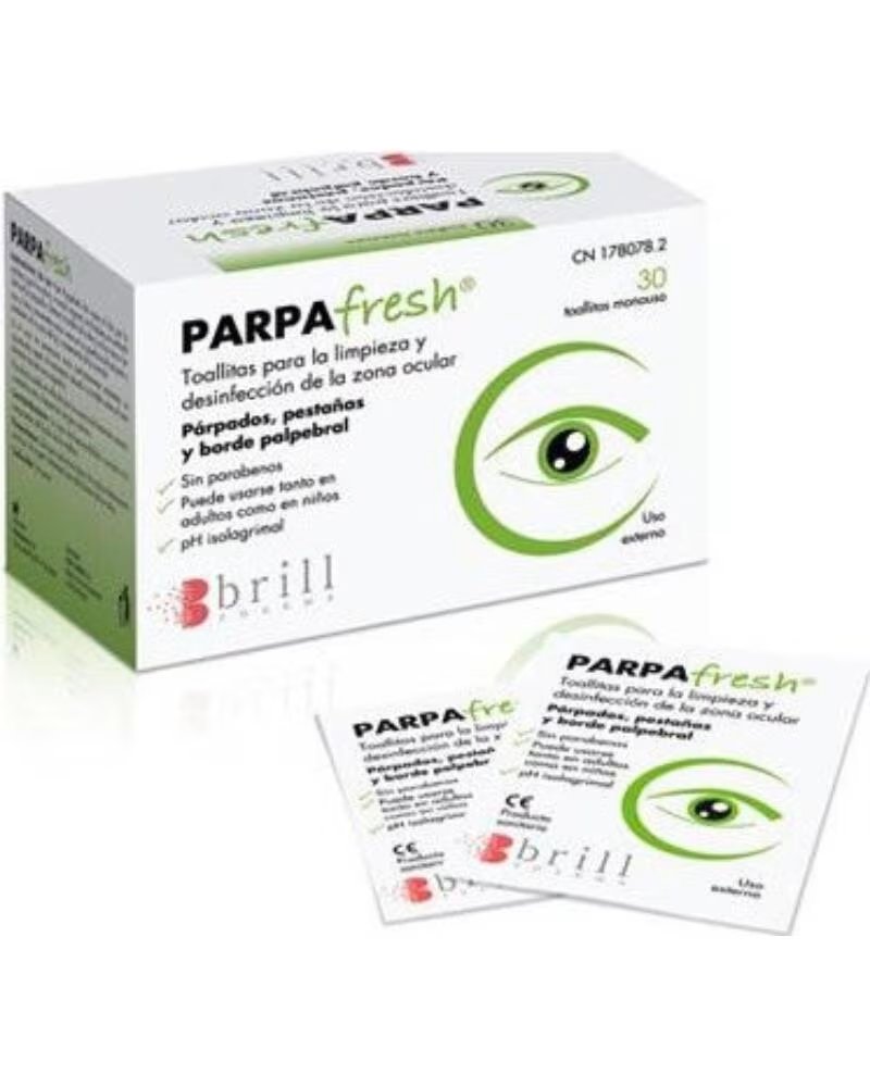 PARPAFRESH STERILE PERIOCULAR WIPES 30 UNITS