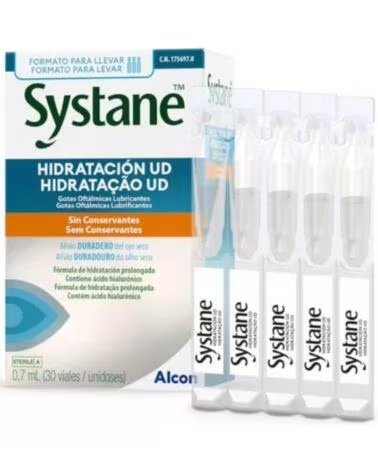 SYSTANE HYDRATION UD LUBRICATING EYE DROPS 30 VIALS
