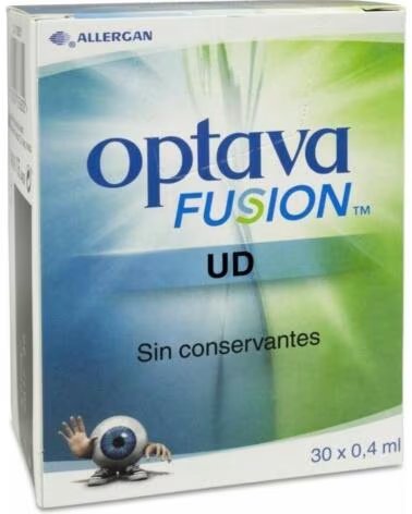 OPTAVA FUSION UD PRESERVATIVE-FREE EYE DROPS 30 SINGLE DOSES