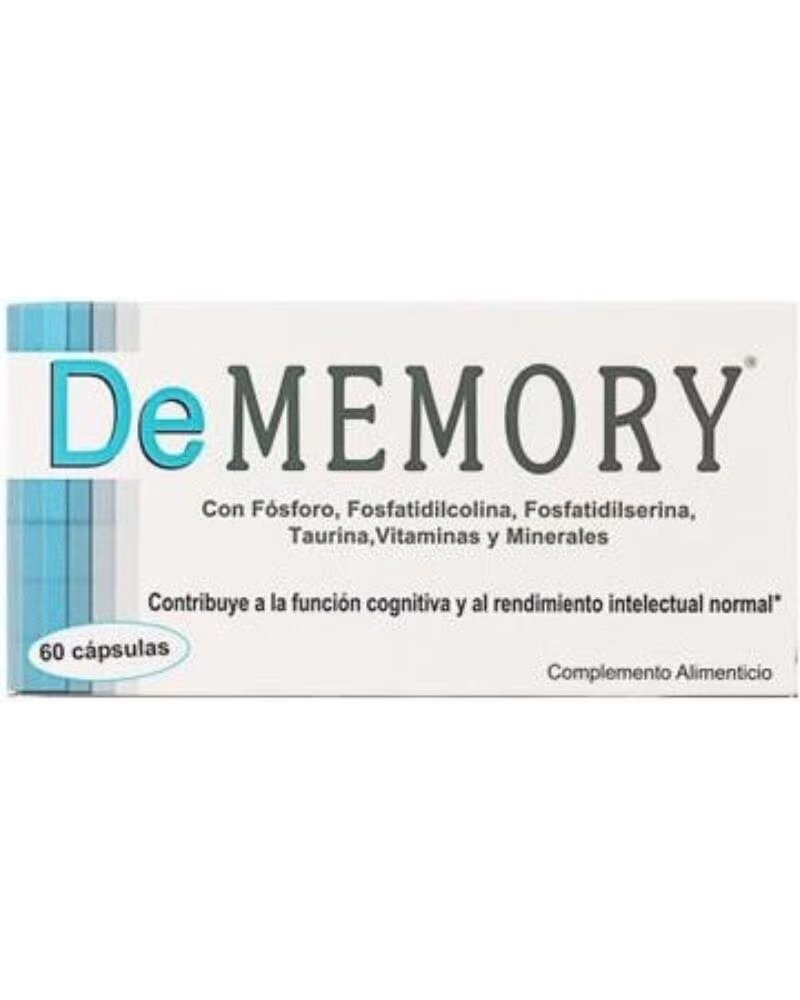 DEMEMORY FOOD SUPPLEMENT 60 CAPSULES