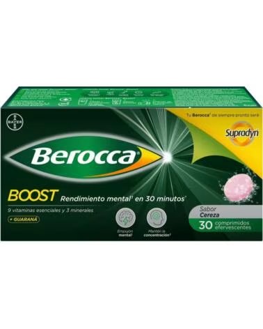 BEROCCA BOOST EFFERVESCENT TABLETS WITH VITAMINS AND GUARANA