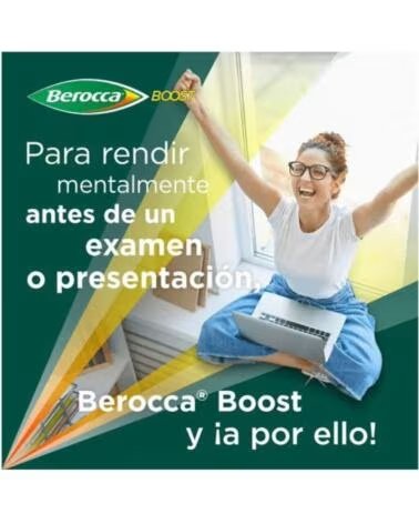 BEROCCA BOOST EFFERVESCENT TABLETS WITH VITAMINS AND GUARANA