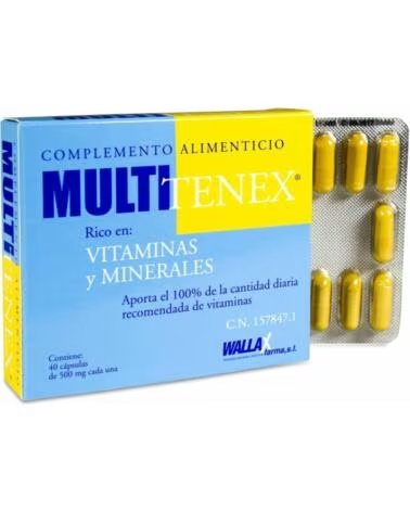 MULTITENEX FOOD SUPPLEMENT WITH VITAMINS AND MINERALS
