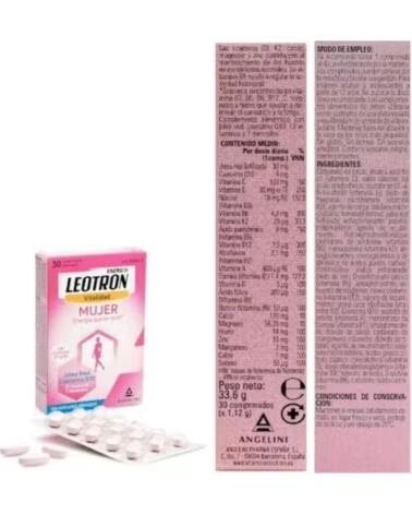 LEOTRON MULHER VITALIDADE 30 COMPRIMIDOS