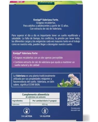 KNEIPP VALERIANA FORTE 15 DRAGEES