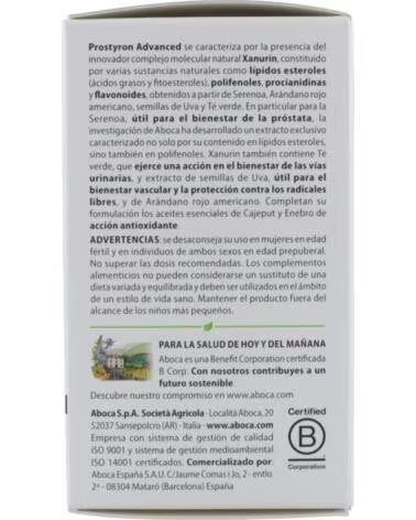 ABOCA PROSTYRON ADVANCED 60 CÁPSULAS