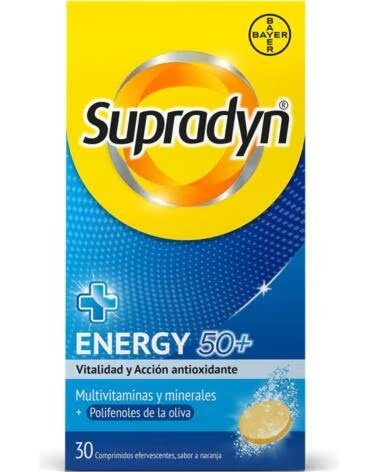 SUPRADYN ENERGY 50+ 30 BRAUSETABLETTEN MULTIVITAMINE