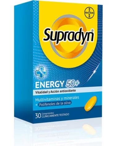 SUPRADYN ENERGY 50+ 30 BRAUSETABLETTEN MULTIVITAMINE