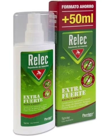 RELEC EXTRA STARKES MÜCKEN- UND INSEKTENSCHUTZMITTEL SPRAY 125ML