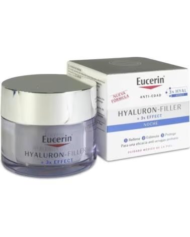 EUCERIN HYALURON-FILLER CRÈME DE NUIT ANTI-ÂGE À L´ACIDE HYALURONIQUE