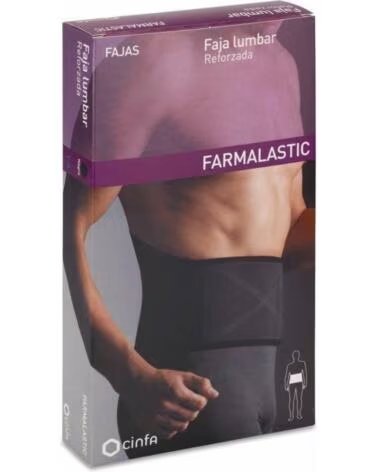 FARMALASTIC VERSTÄRKTER LENDENWICKEL GRÖSSE 3 SCHWARZ