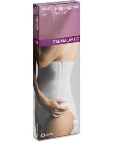 FARMALASTIC FAJA LUMBAR CON VELCRO TALLA 2 BEIGE