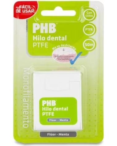 PHB FIO DENTÁRIO FLÚOR MENTA COM CERA 50M