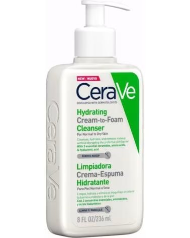 CERAVE CREME-ESPUMA DE LIMPEZA HIDRATANTE 236 ML