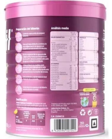 ORDESA BLEMIL OPTIMUM EVOLUTION 2 LAIT DE SUITE 800G