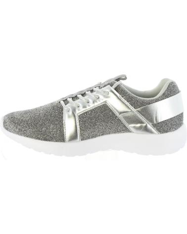 Sapatilhas de Mulher BASS3D 41436 GLITTER PLATA