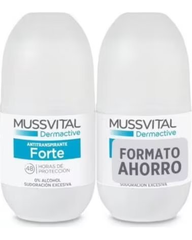 INTERAPOTHEK MUSSVITAL DERMACTIVE ANTITRANSPIRANTE FORTE ROLL-ON