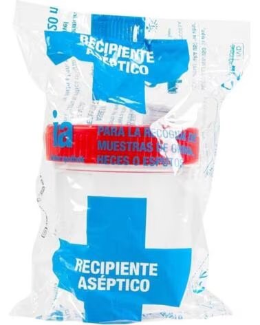 INTERAPOTHEK RECIPIENTE DE COLETA DE AMOSTRAS ASÉPTICO FEZES ESCARRO URINA