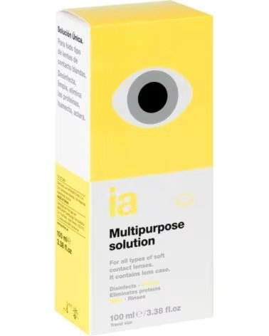 INTERAPOTHEK SOLUÇÃO ÚNICA PARA LENTES DE CONTACTO MOLES COM ÁCIDO HIALURÓNICO