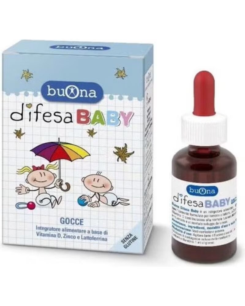 BUONA DEFENSA BABY 20ML GOUTTES COMPLÉMENT ALIMENTAIRE ZINC ET VITAMINE D