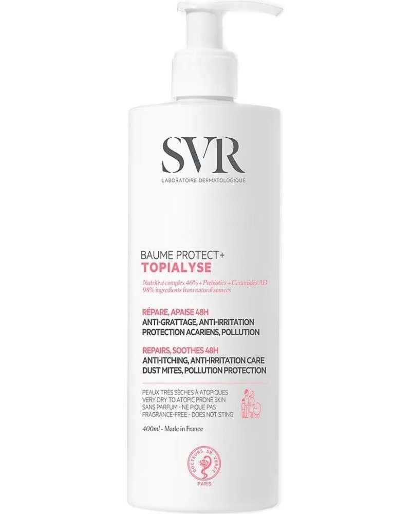 SVR TOPIALYSE BAUME PROTECT+ BÁLSAMO ANTI-PRURIDO 400ML