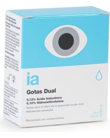 INTERAPOTHEK GOTAS OFTÁLMICAS DUPLA HIDRATAÇÃO MONODOSE 20X0,35ML